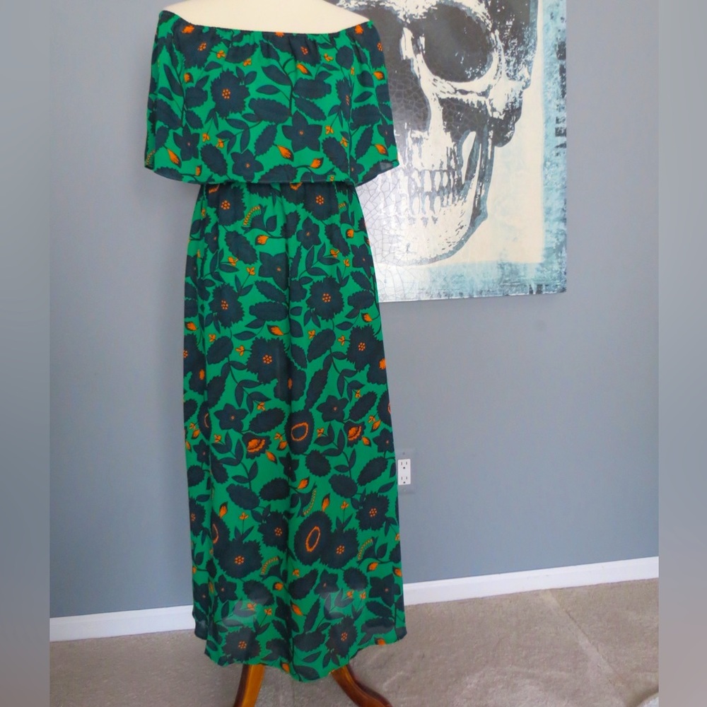 Boo Hoo Off the Shoulder Dress